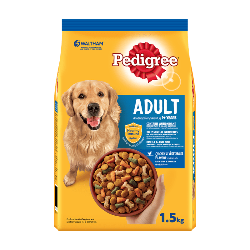 Pedigree Adult 1 Years Chicken Vegetables Flavor