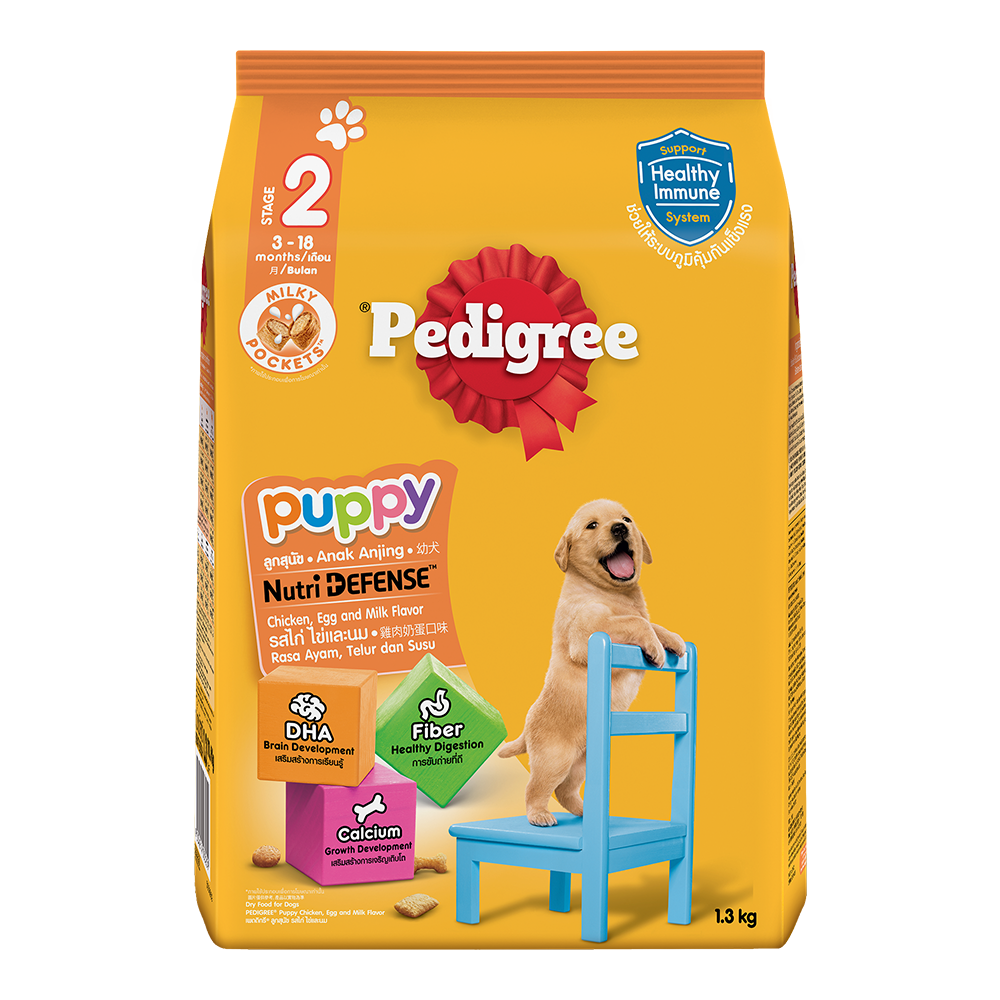 PEDIGREE® Puppy Chicken, Egg and Milk Flavour