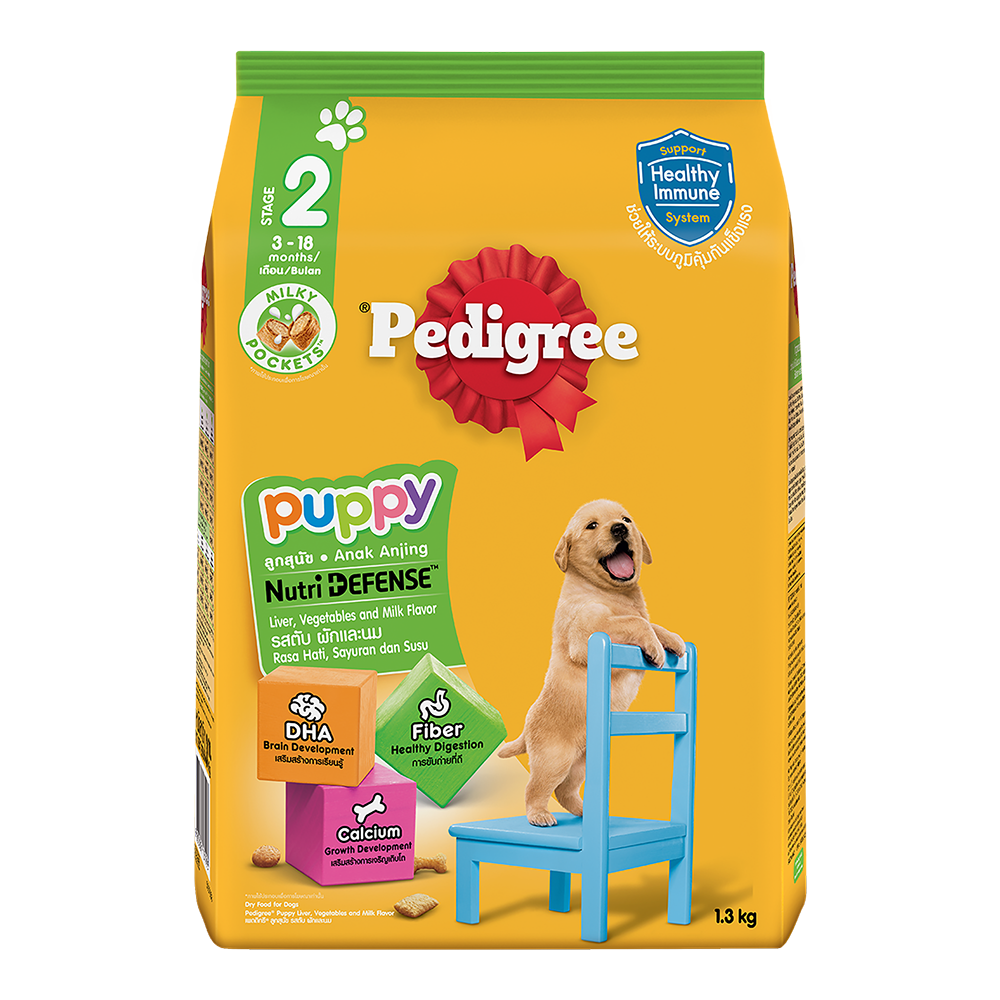 PEDIGREE ® Puppy Liver, Vegetables and Milk Flavor     