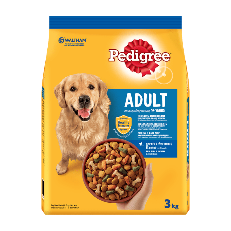 Pedigree® Adult 1+ Years Chicken & Vegetables Flavor