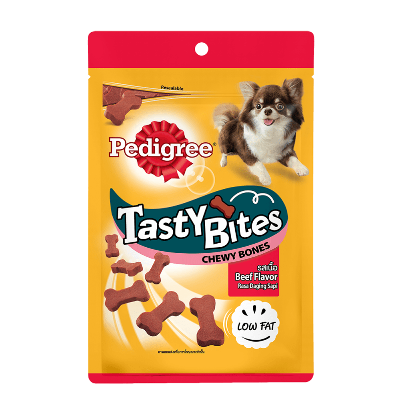 PEDIGREE® Tasty Bites Chewy Bones Beef Flavor