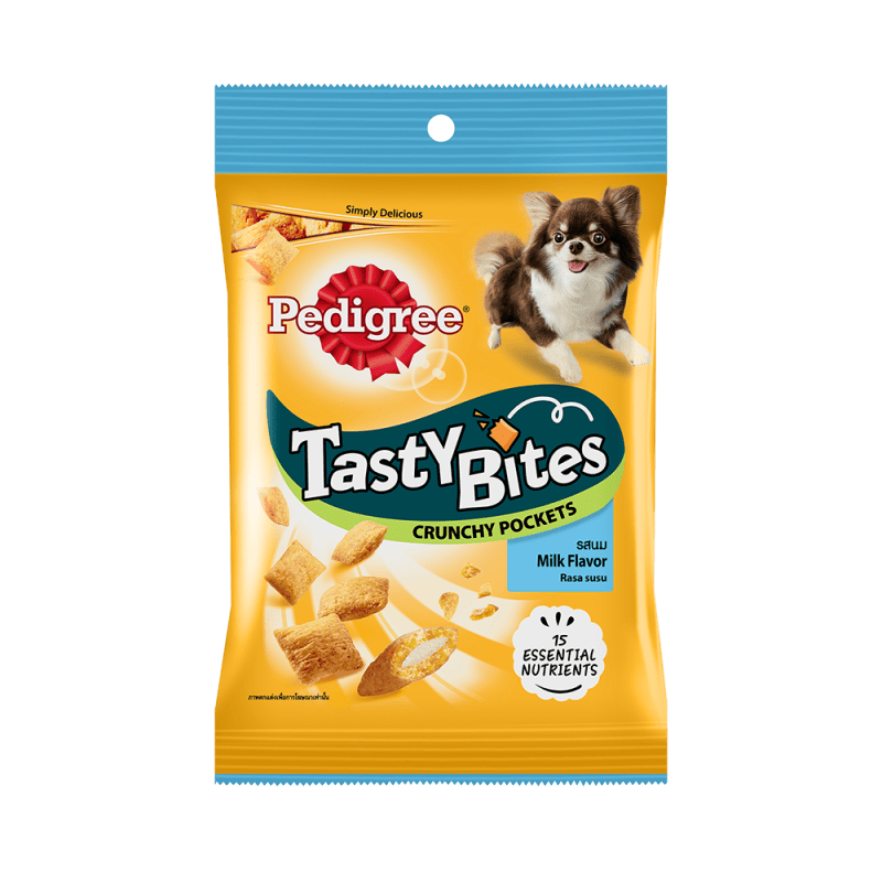 PEDIGREE® Tasty Bites Crunchy Pockets Milk Flavor