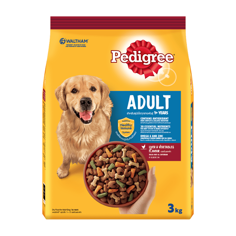 Pedigree liver best sale and vegetables