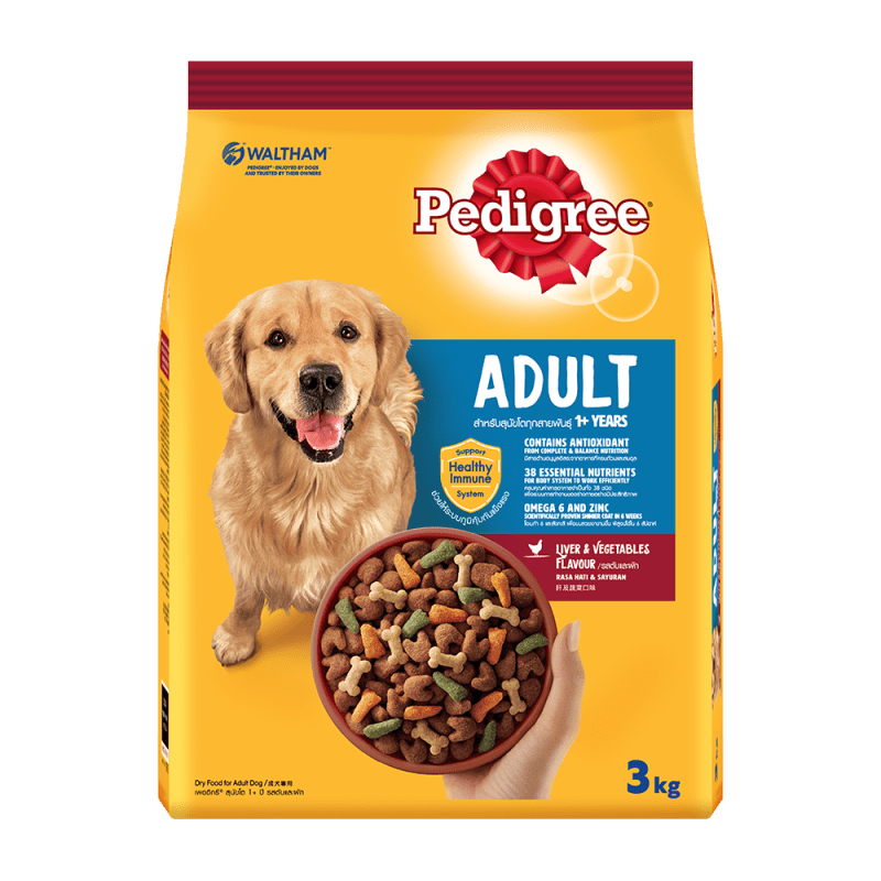 Pedigree® Adult 1+ Years Liver & Vegetables Flavor